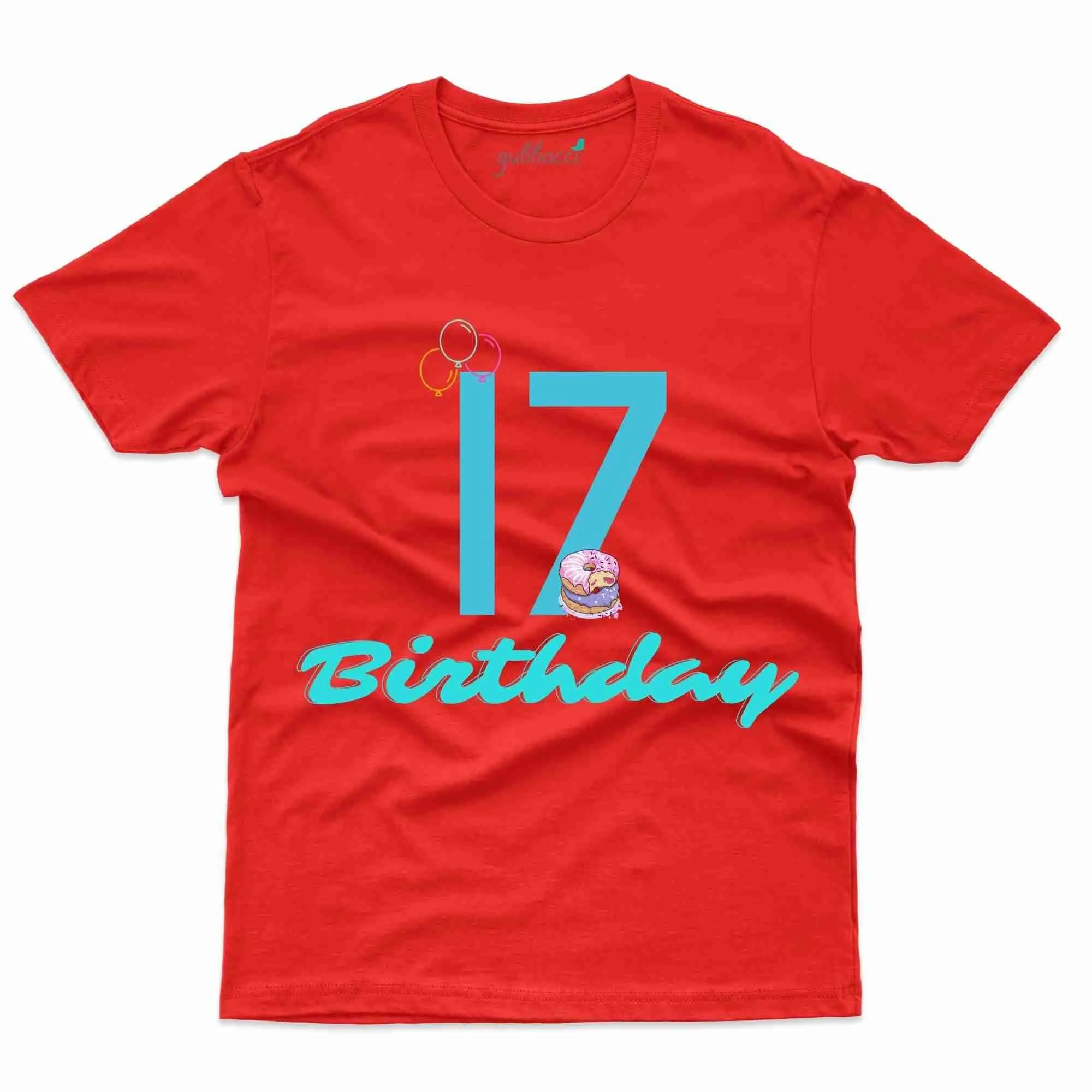 17th Birthday 8 T-Shirt - 17th Birthday Collection