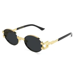 9Five St. James Bolt 24K Gold Sunglasses