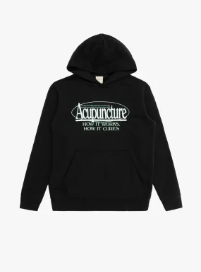 Acupuncture Hoodie Black