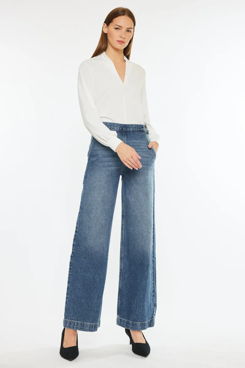 Anthea Ultra High Rise Wide Jeans