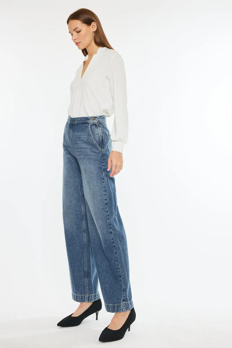 Anthea Ultra High Rise Wide Jeans