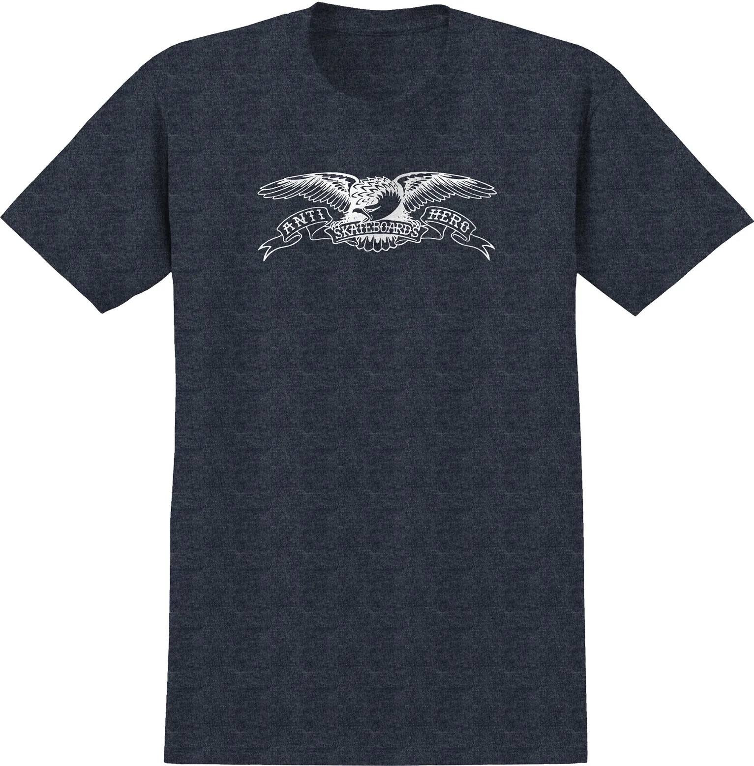 ANTIHERO T-SHIRT BASIC EAGLE SS NAVY HEATHER