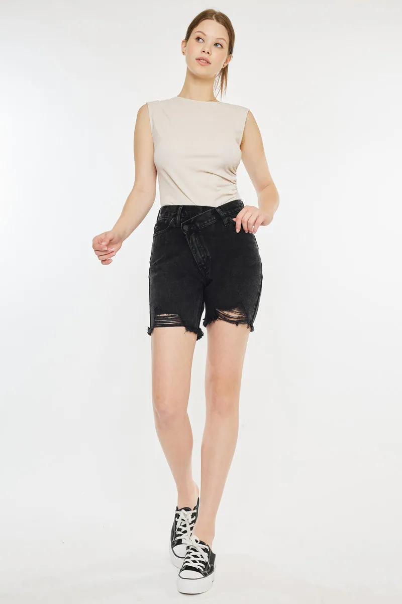 Arabella Ultra High Rise Bermuda Shorts