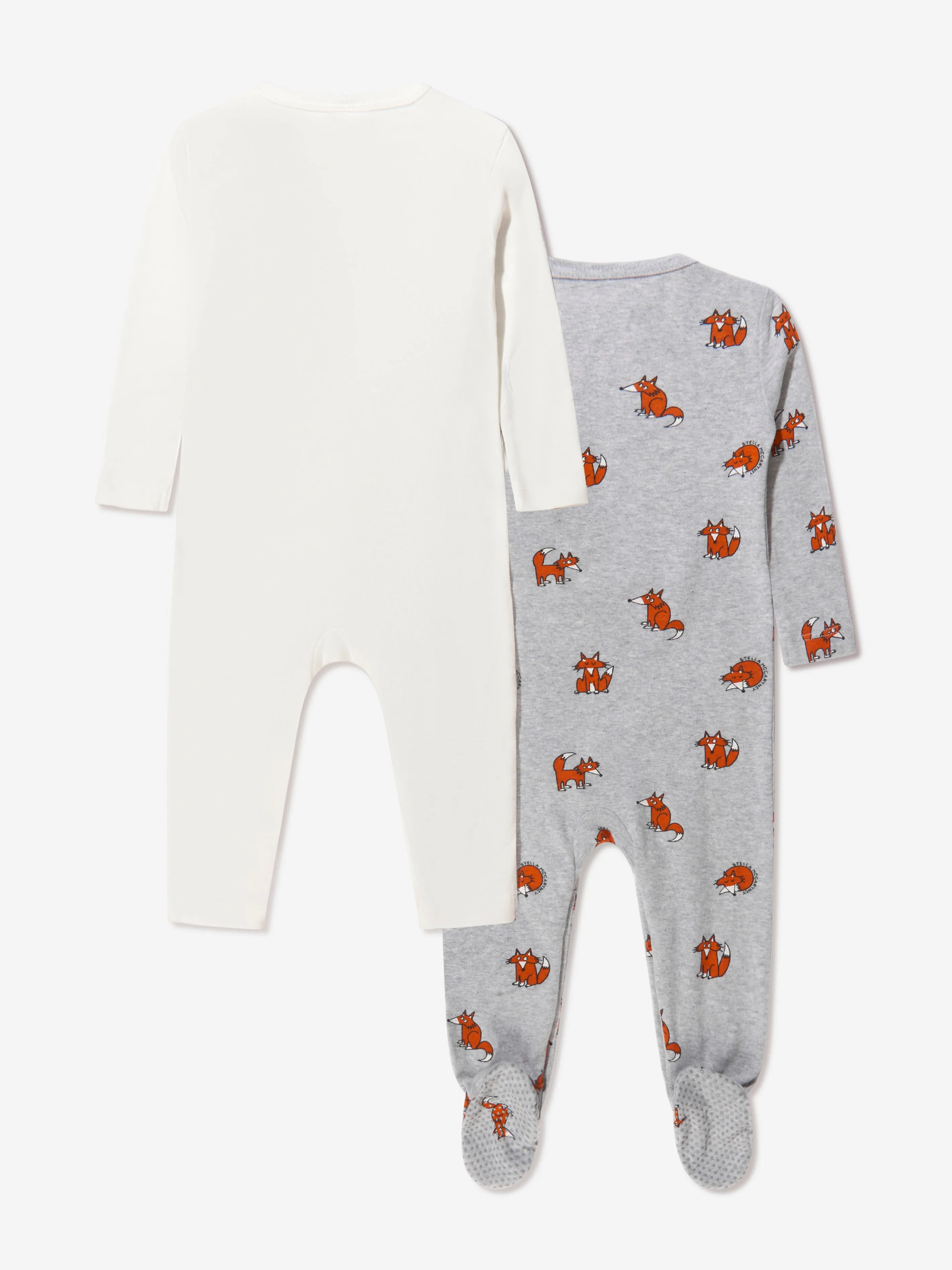 Baby 2 Pack Fox Babygrow Set