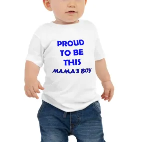 Baby Jersey Short Sleeve Tee - Mama's Boy