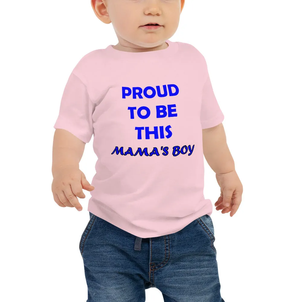 Baby Jersey Short Sleeve Tee - Mama's Boy