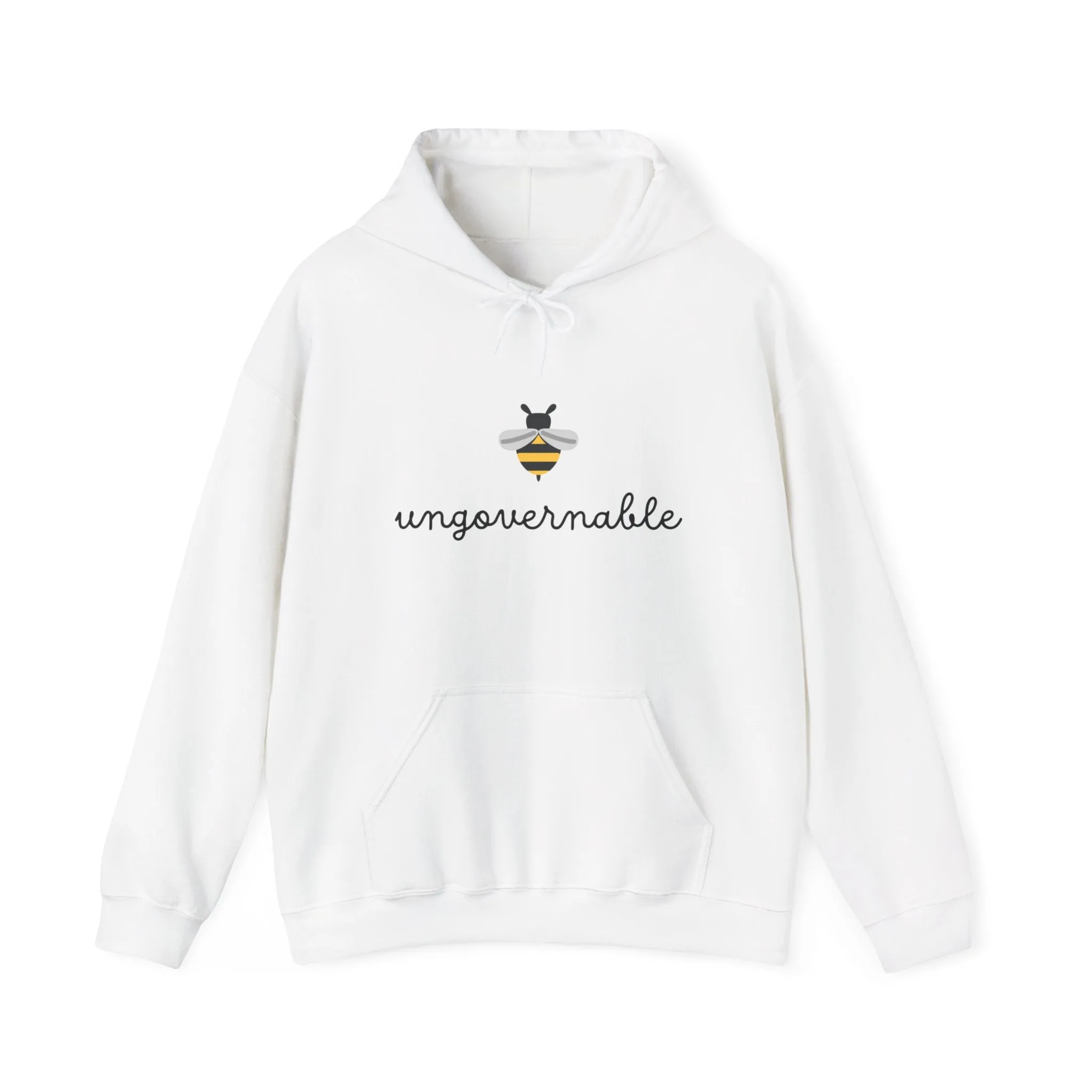 Bee Ungovernable Crop Hoodie