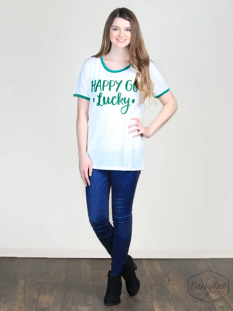 Bjaxx Southern Grace Happy Go Lucky Irish T-Shirt