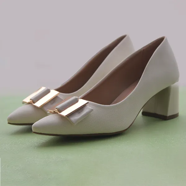 Block heel Stylish pumps for women