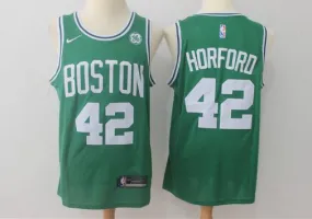 Boston Celtics #42 Al Horford Jersey Green fan Edition