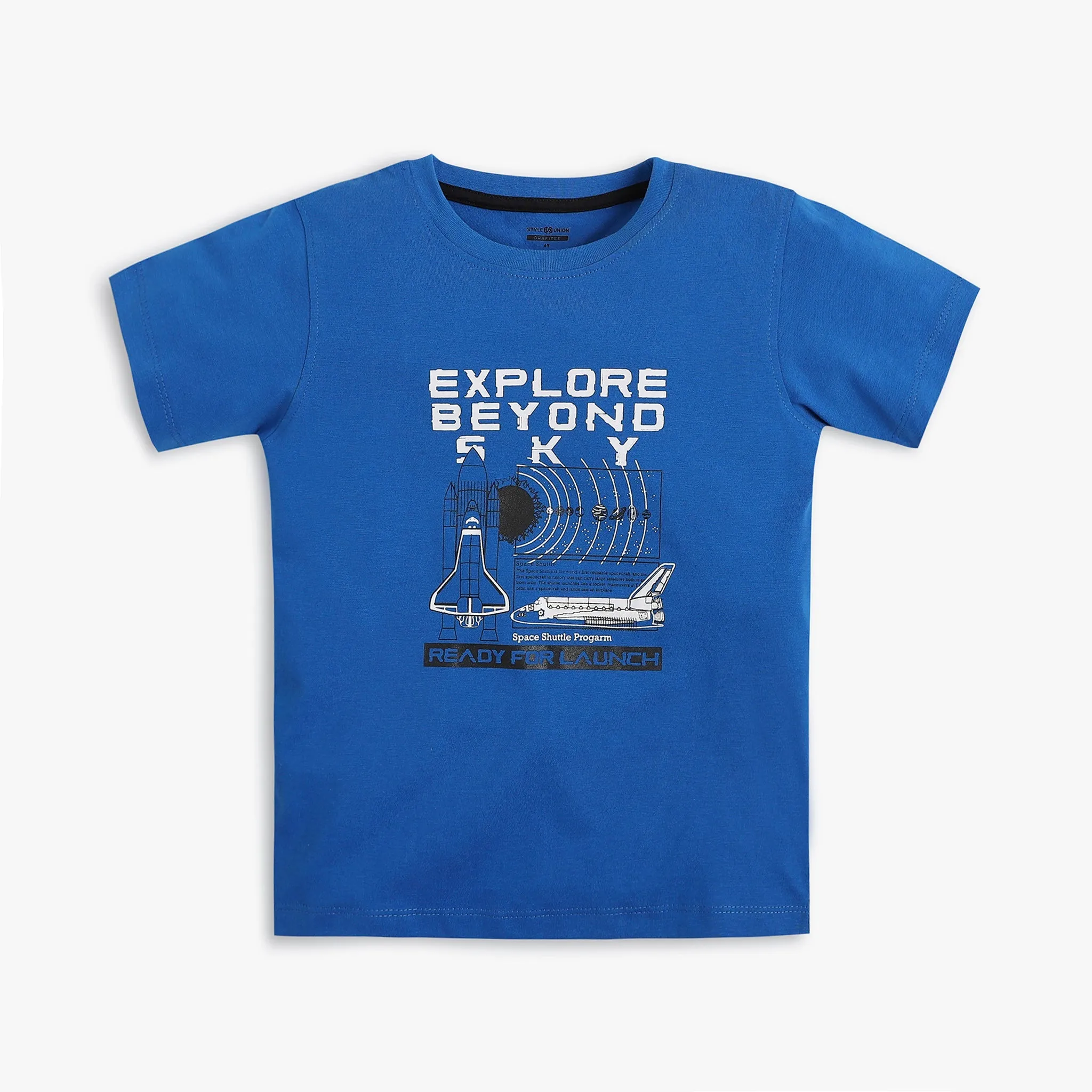 Boy's Regular Fit Graphic T-Shirt