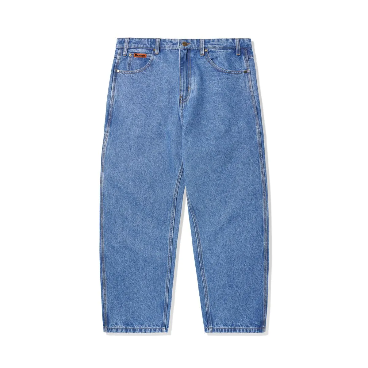 Butter Goods Baggy Denim Jeans Washed Indigo