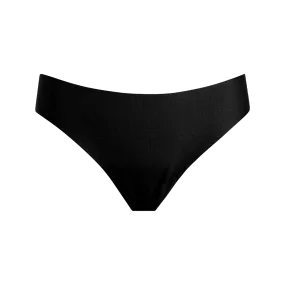 Butter Mid-Rise Thong (Black)