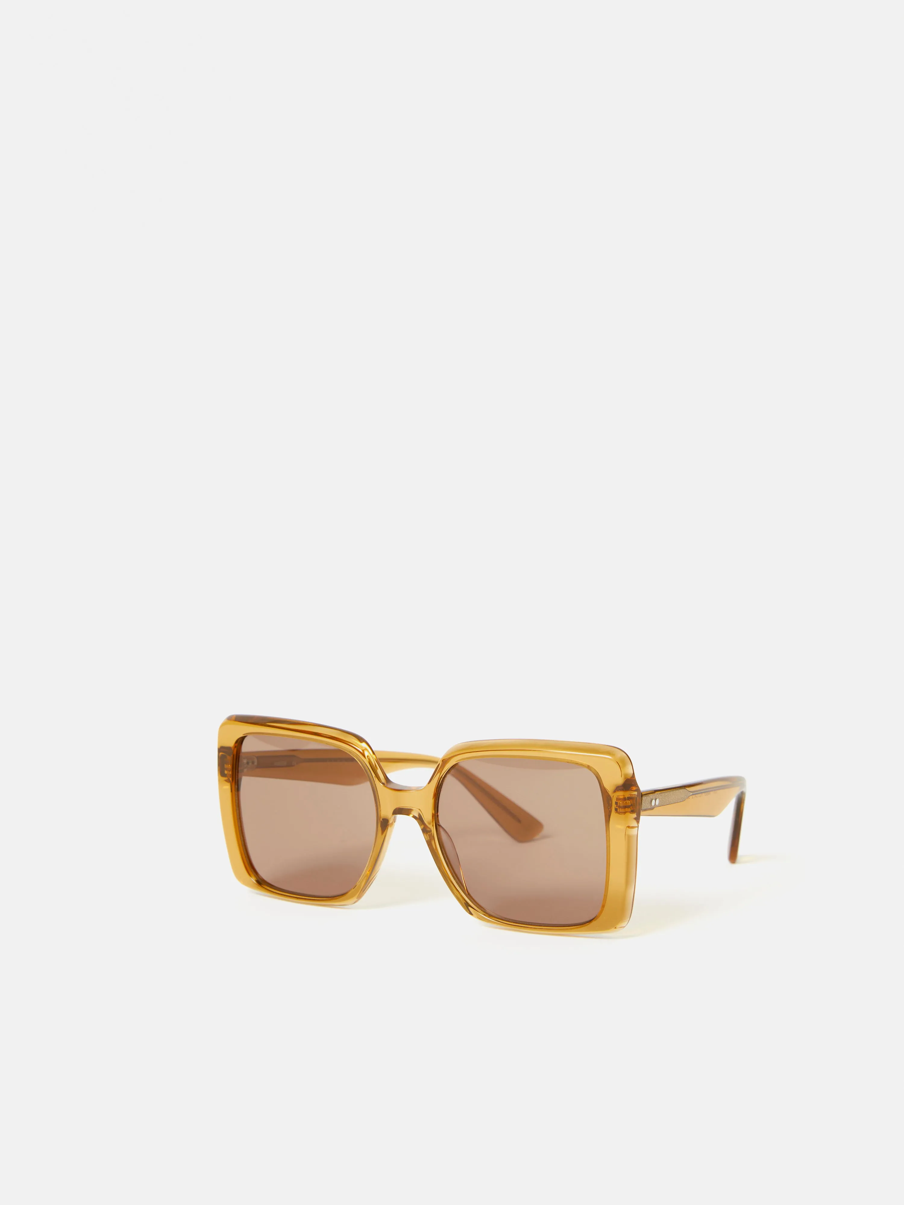 Calne Butterfly Frame Sunglasses | Amber