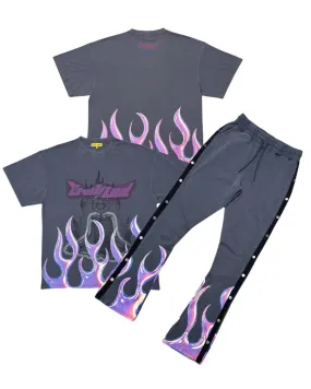 Civilized Peace Flare Jogger Set