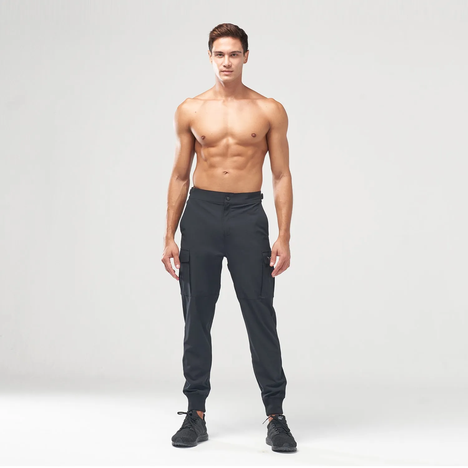 Code Smart Cargo Trousers - Black