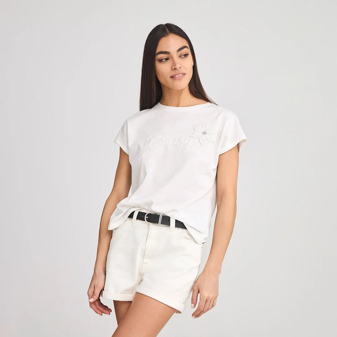 Crew Neck Short Sleeve Oversized T-Shirt