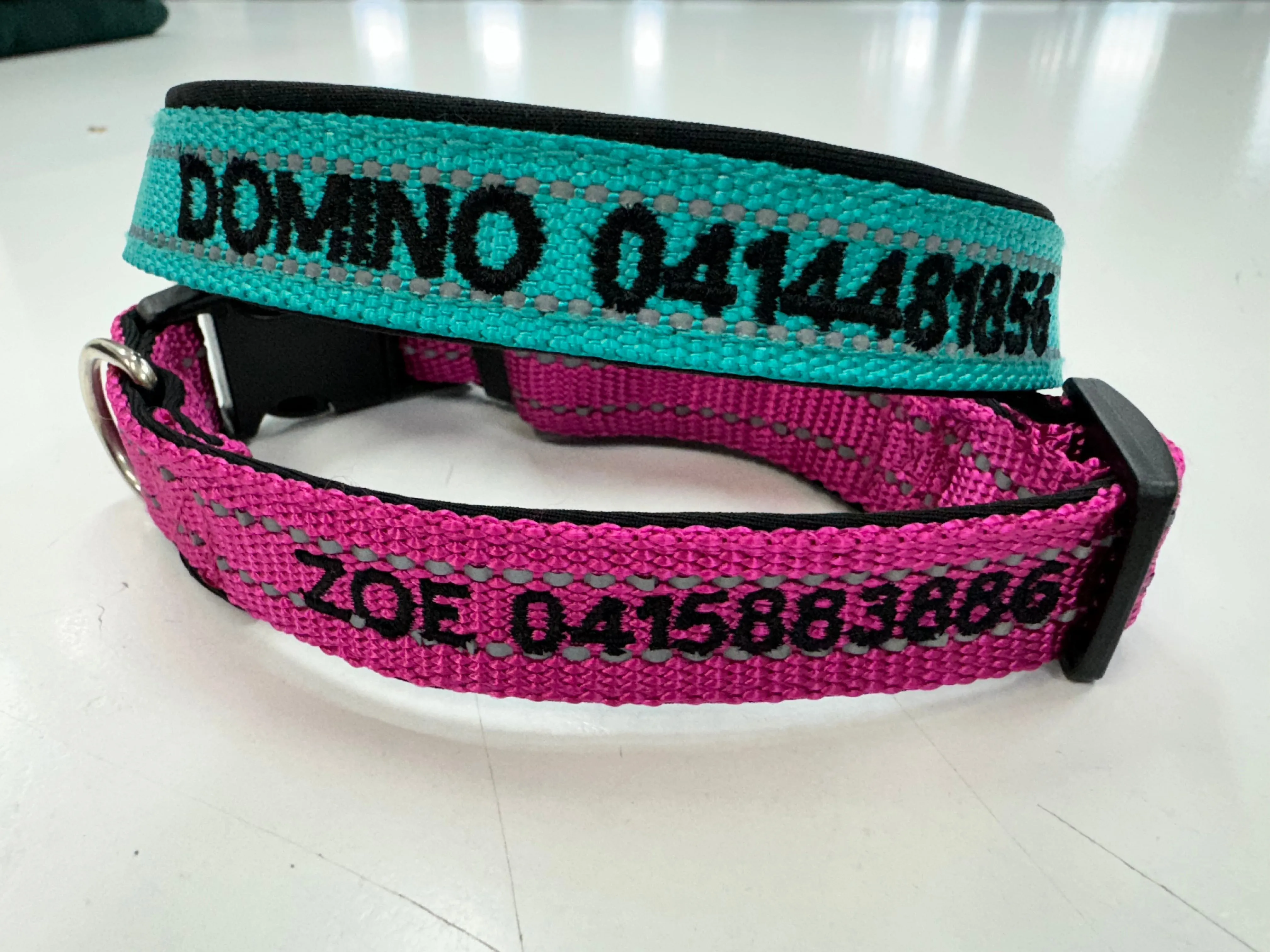 Custom Embroidered Dog Collars