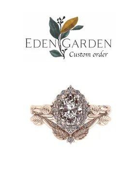 Custom order: Florentina | custom bridal ring setting