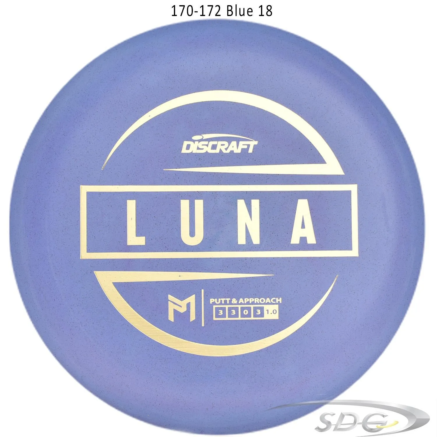 Discraft Jawbreaker Rubber Blend Luna Paul McBeth Signature Disc Golf Putter