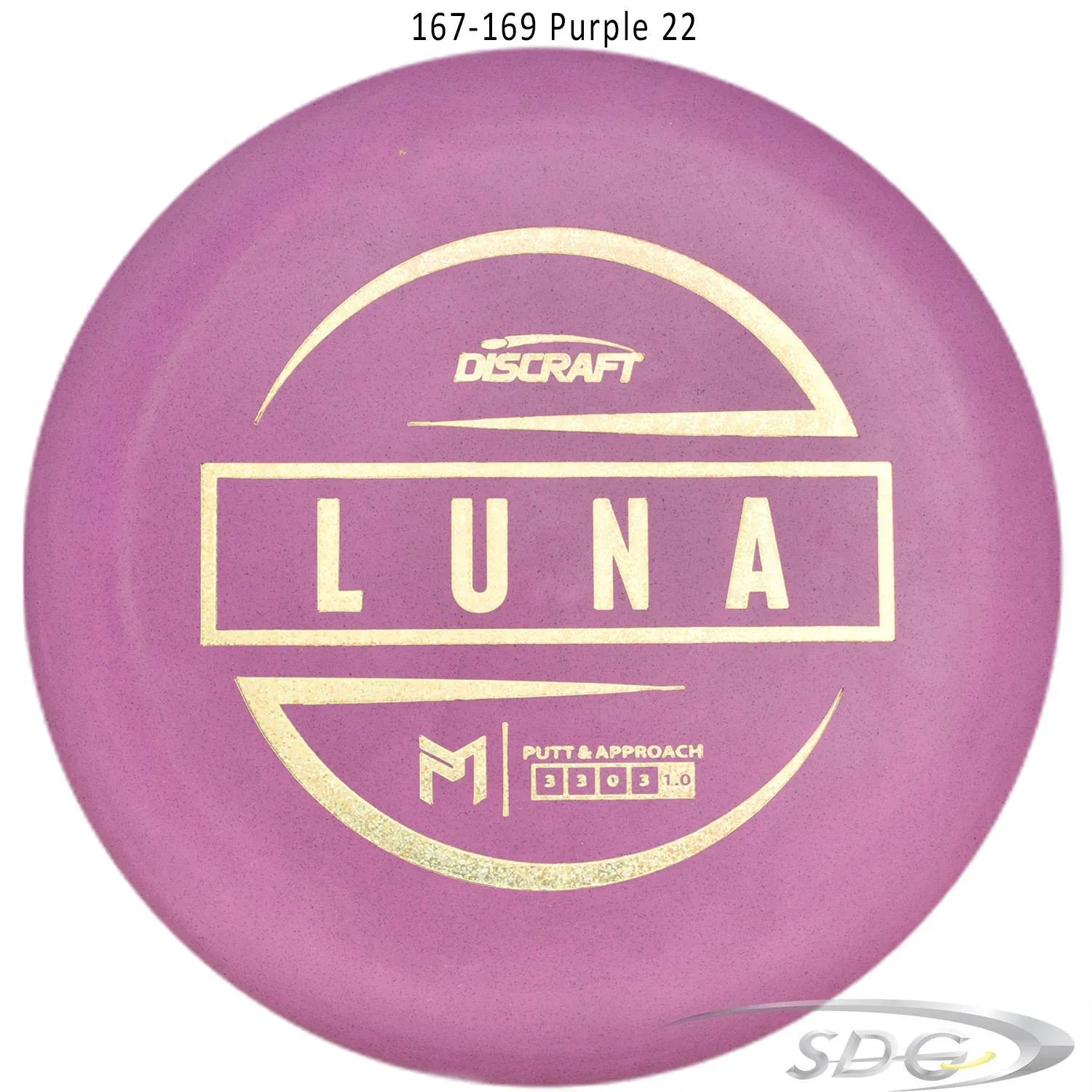 Discraft Jawbreaker Rubber Blend Luna Paul McBeth Signature Disc Golf Putter