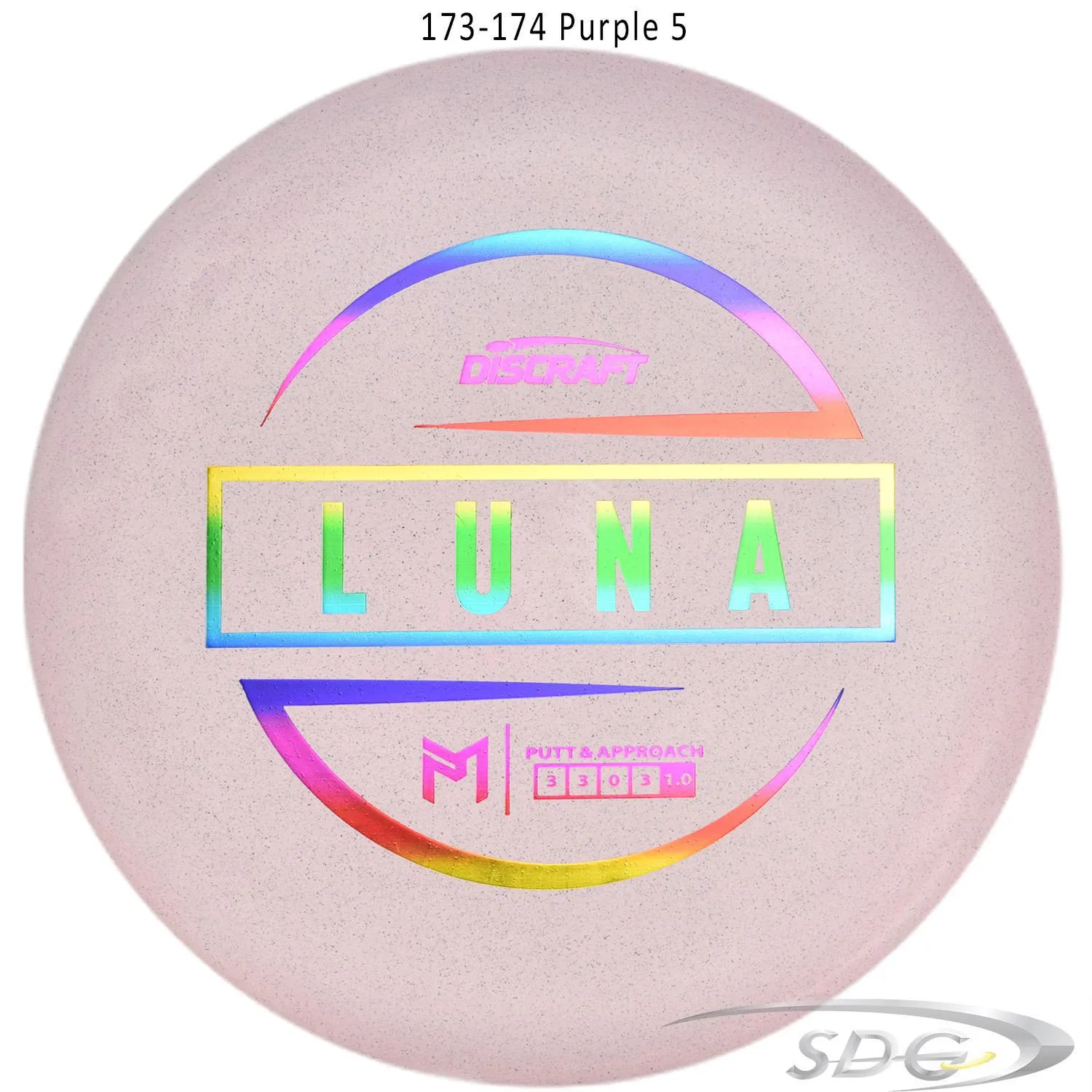 Discraft Jawbreaker Rubber Blend Luna Paul McBeth Signature Disc Golf Putter