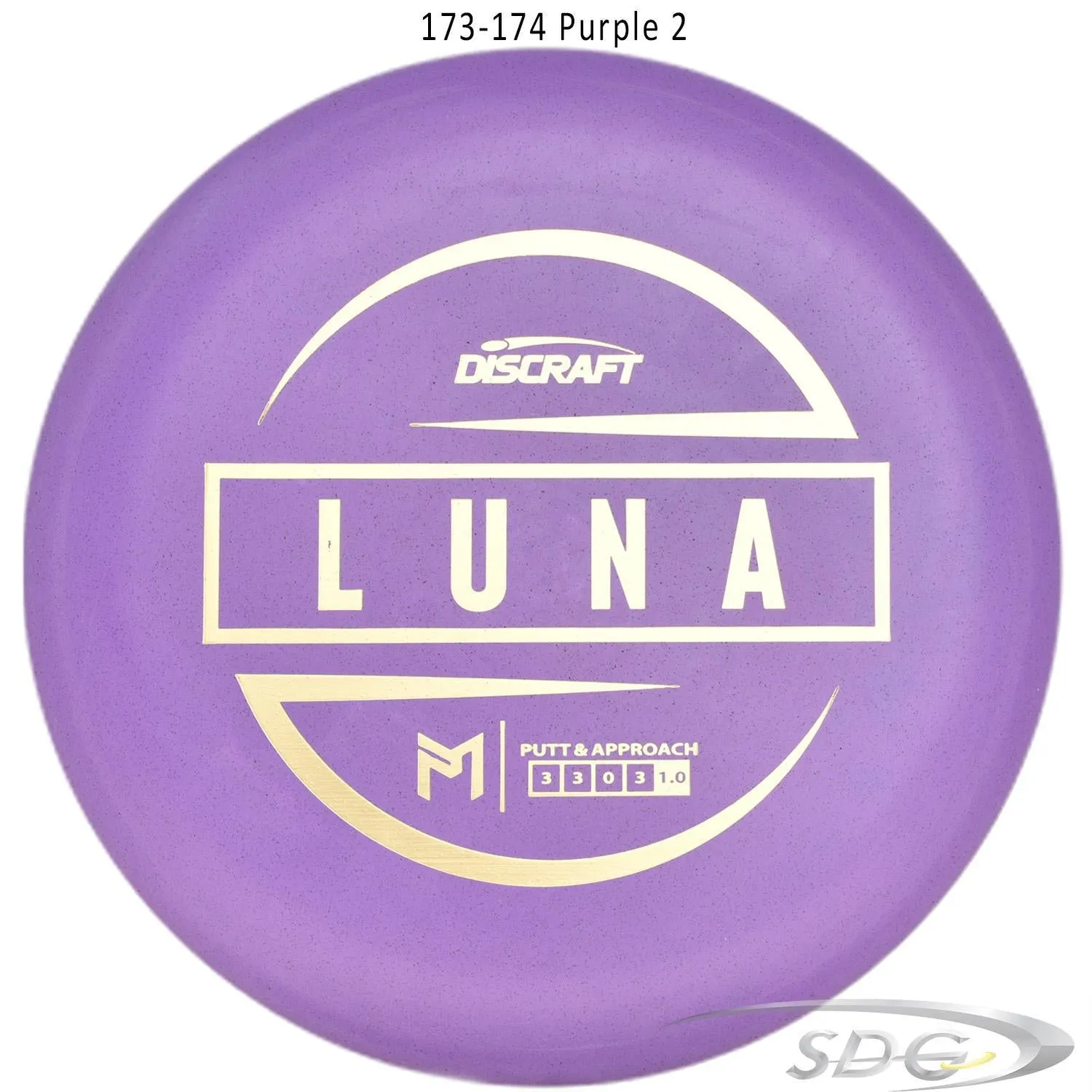 Discraft Jawbreaker Rubber Blend Luna Paul McBeth Signature Disc Golf Putter