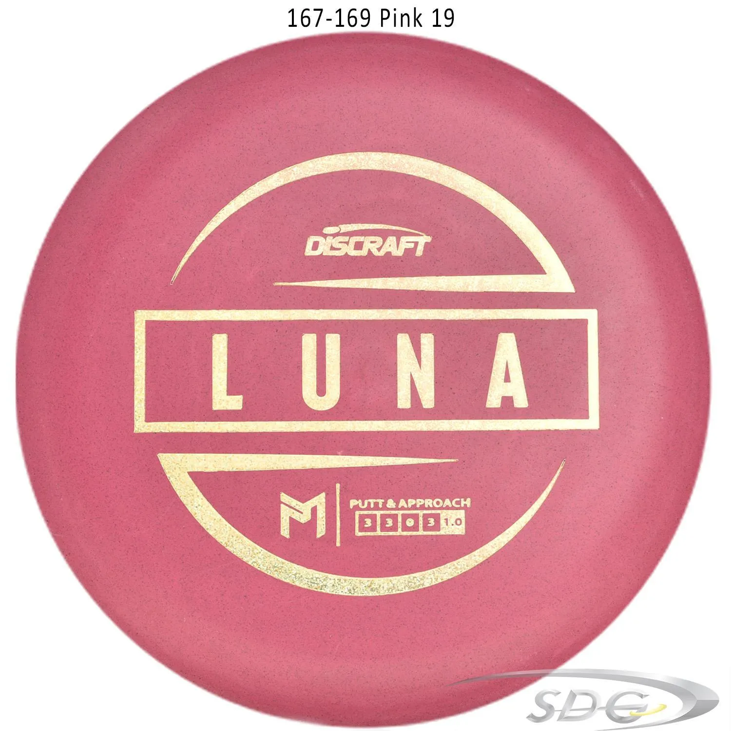 Discraft Jawbreaker Rubber Blend Luna Paul McBeth Signature Disc Golf Putter