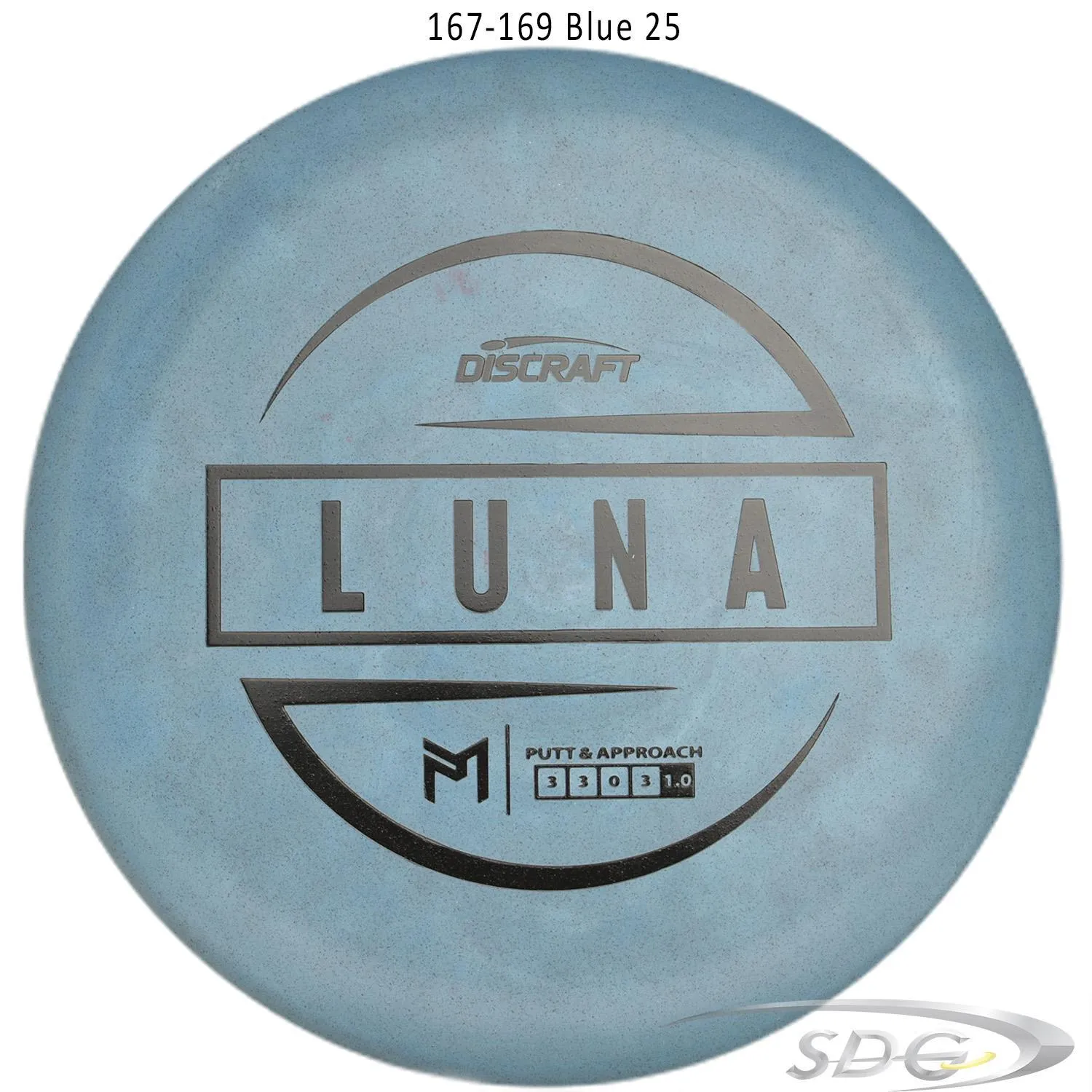 Discraft Jawbreaker Rubber Blend Luna Paul McBeth Signature Disc Golf Putter