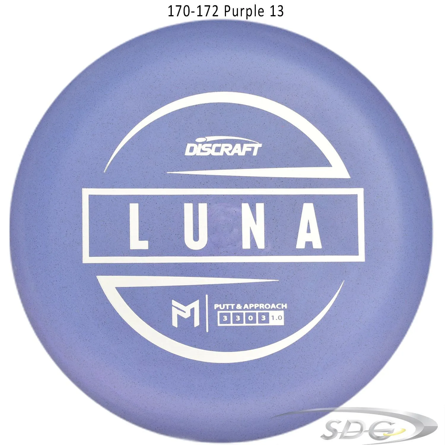 Discraft Jawbreaker Rubber Blend Luna Paul McBeth Signature Disc Golf Putter