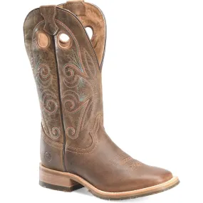 Double H Women's Grace 12" Wide ST Roper  Work Boot - Brown - DH7030