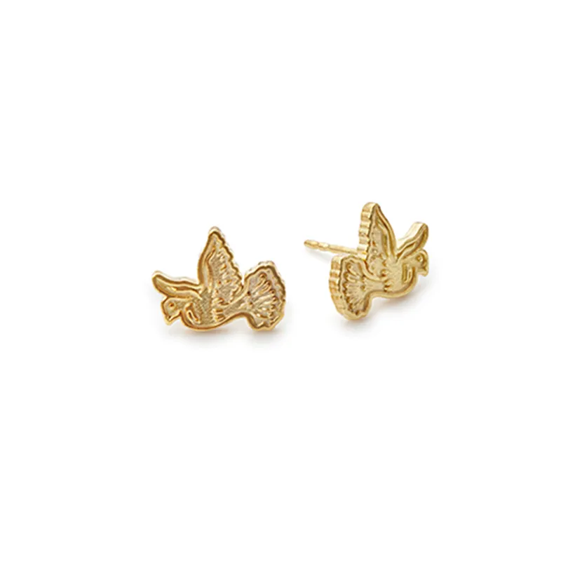 Dove Stud Earrings