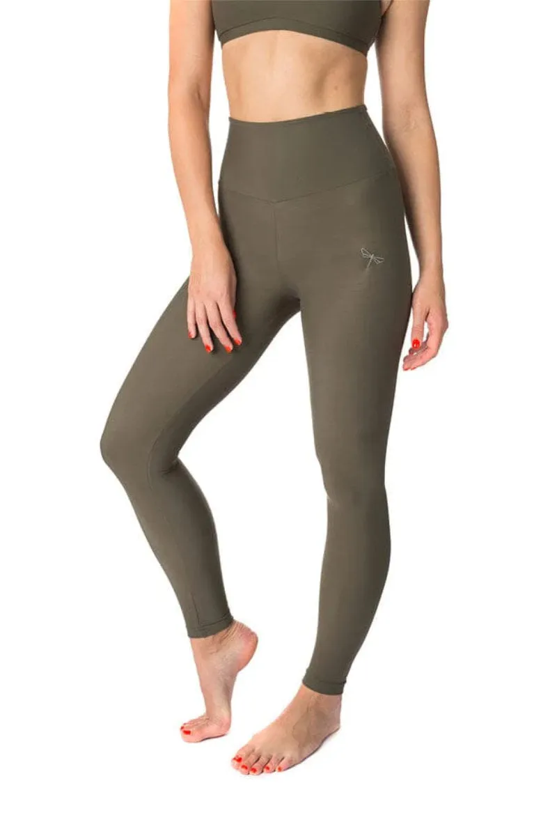 Dragonfly Adele Leggings - Khaki