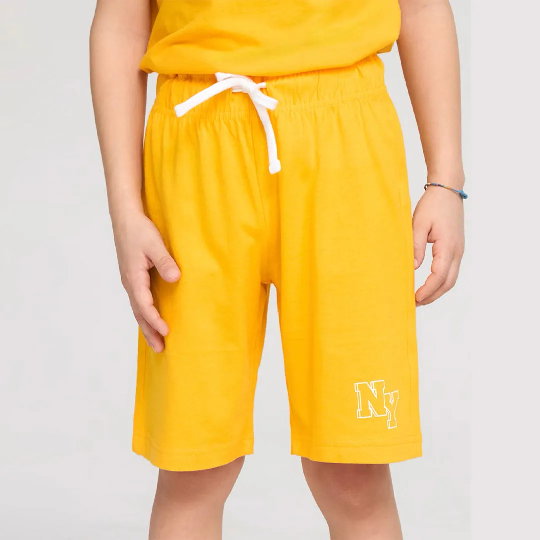 Drawstring Gym Shorts