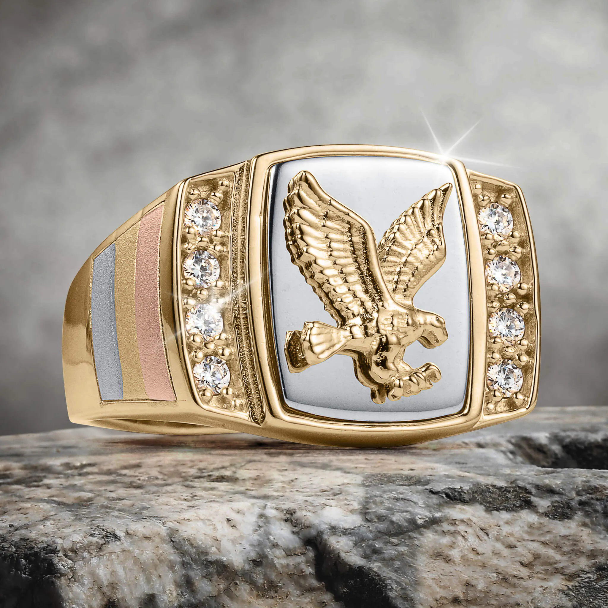 Eagle's Gaze Men's Ring