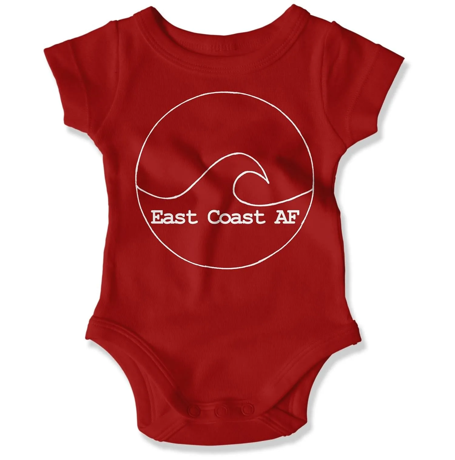 East Coast AF Logo Baby Onesie