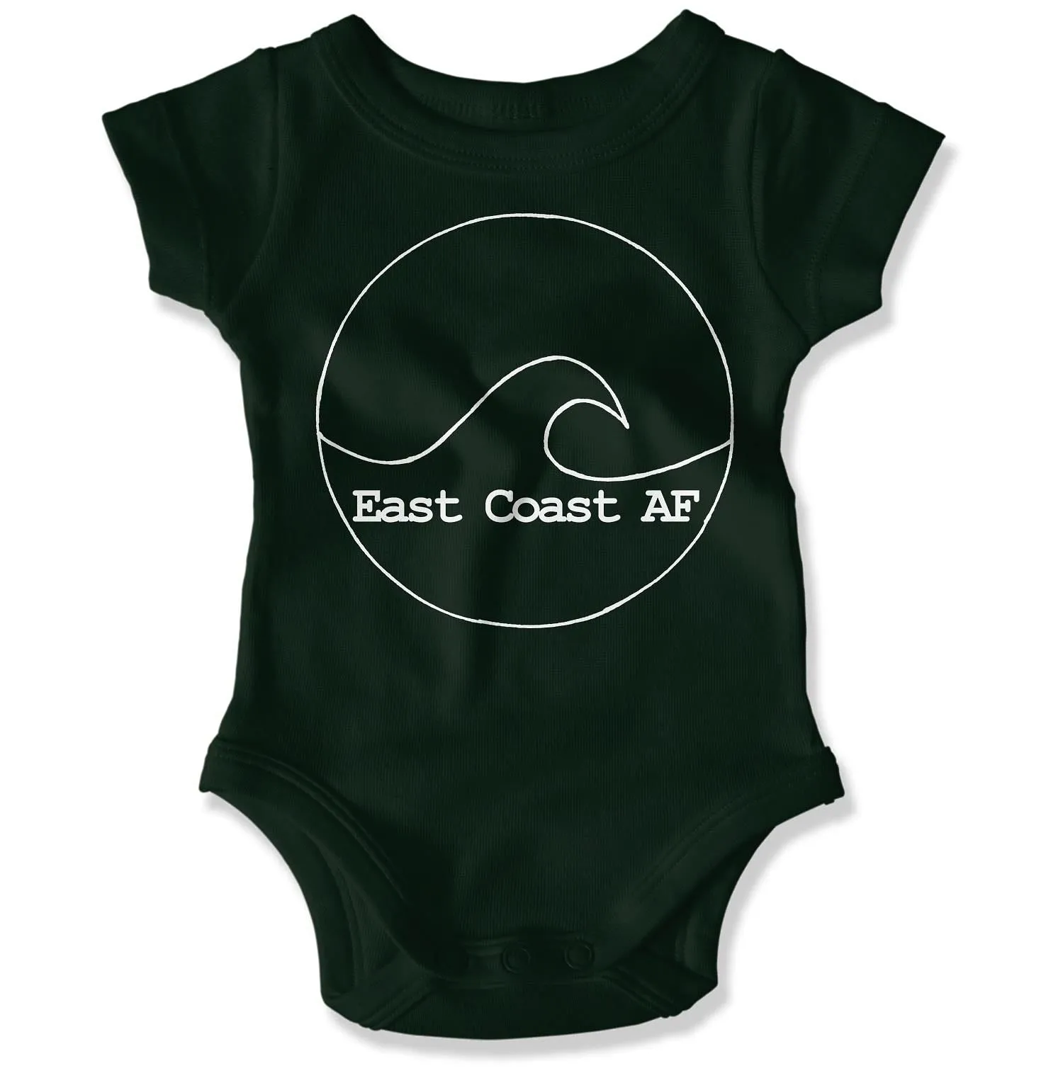 East Coast AF Logo Baby Onesie