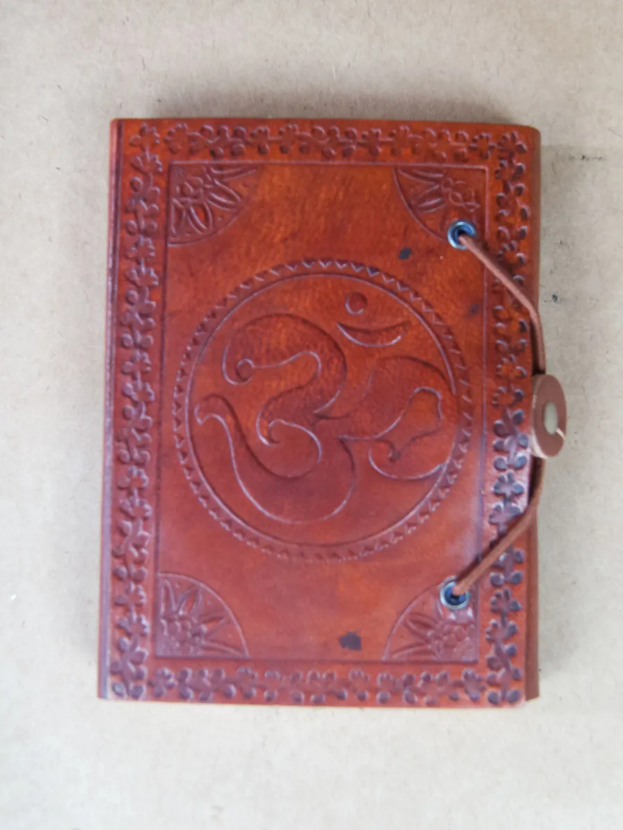 Elephant Leather Bound Rice Paper Journal