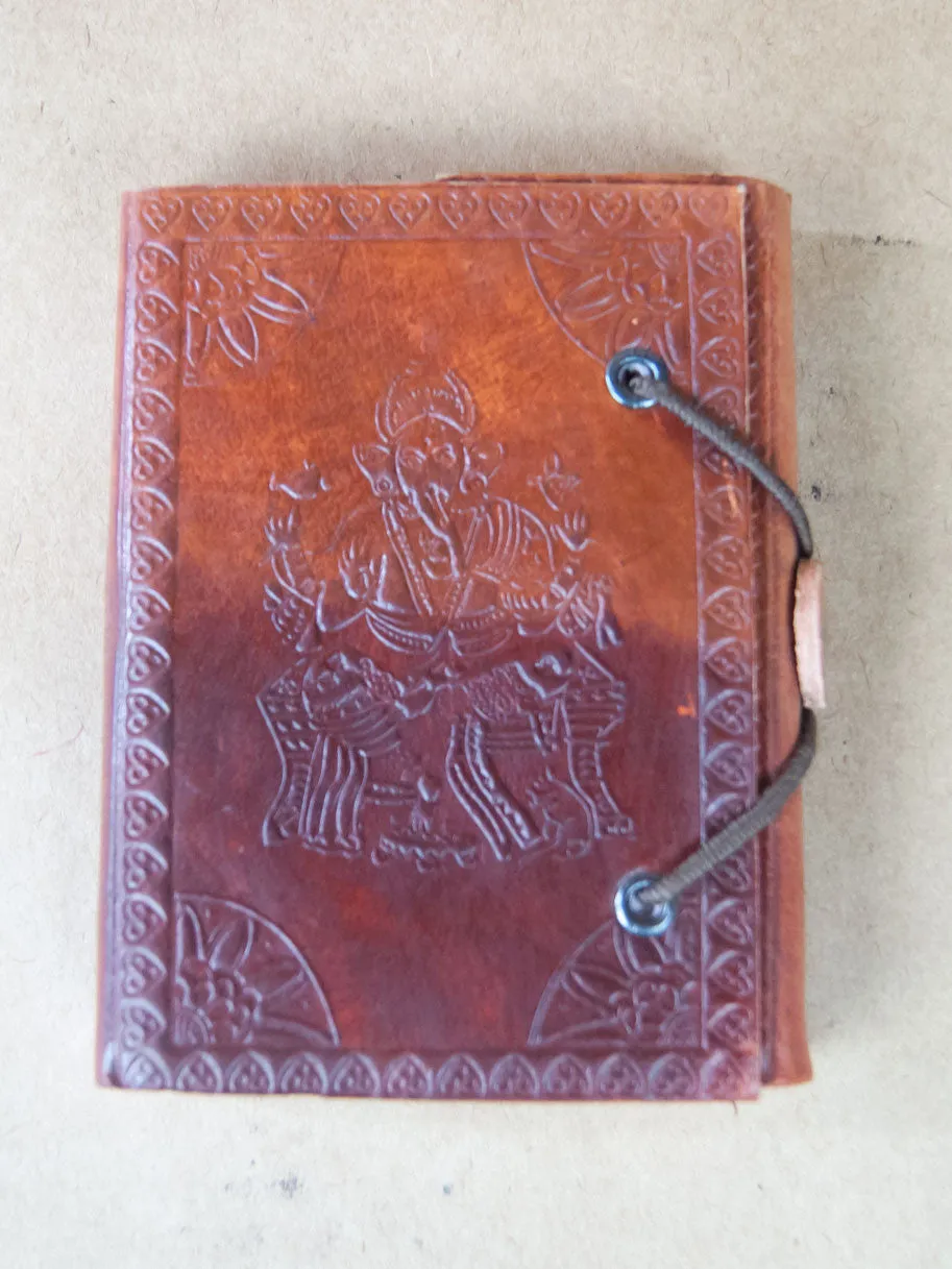 Elephant Leather Bound Rice Paper Journal