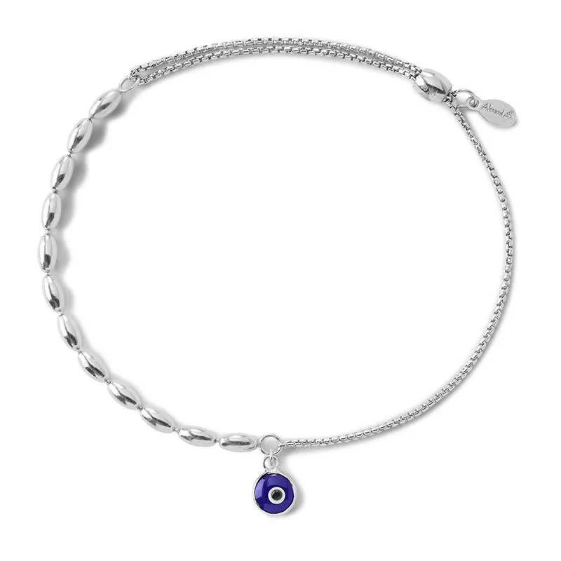 Evil Eye Pull Chain Bracelet