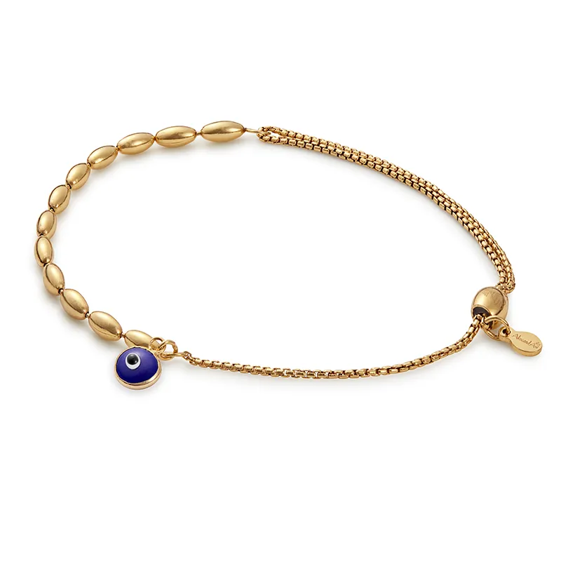 Evil Eye Pull Chain Bracelet