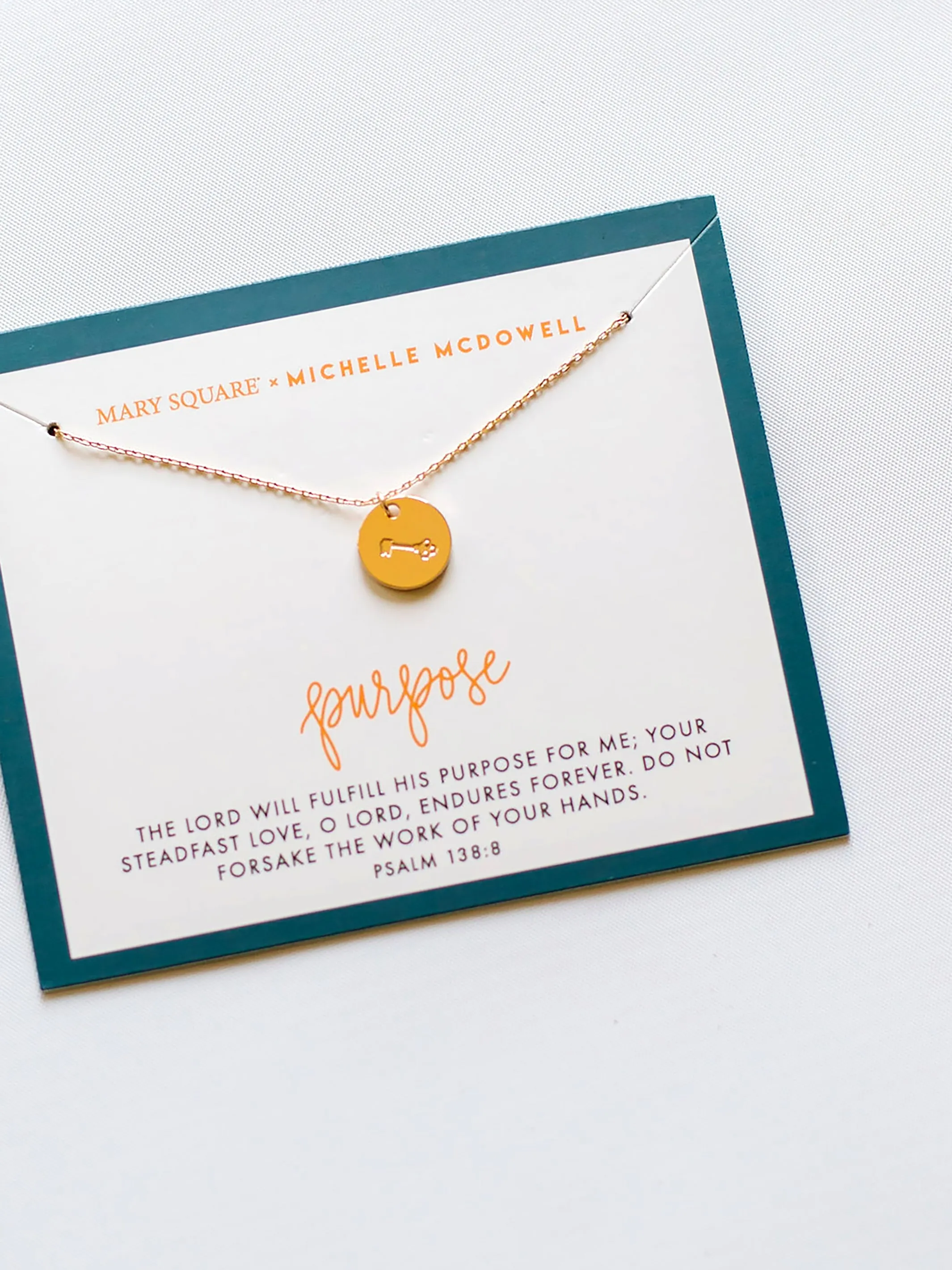 FINAL SALE - Purpose Inspirational Necklace