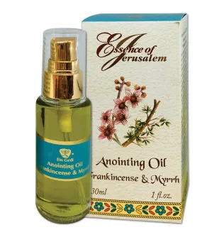 Frankincense & Myrrh Essence of Jerusalem Anointing Oil by Ein Gedi 30ml. Holyland