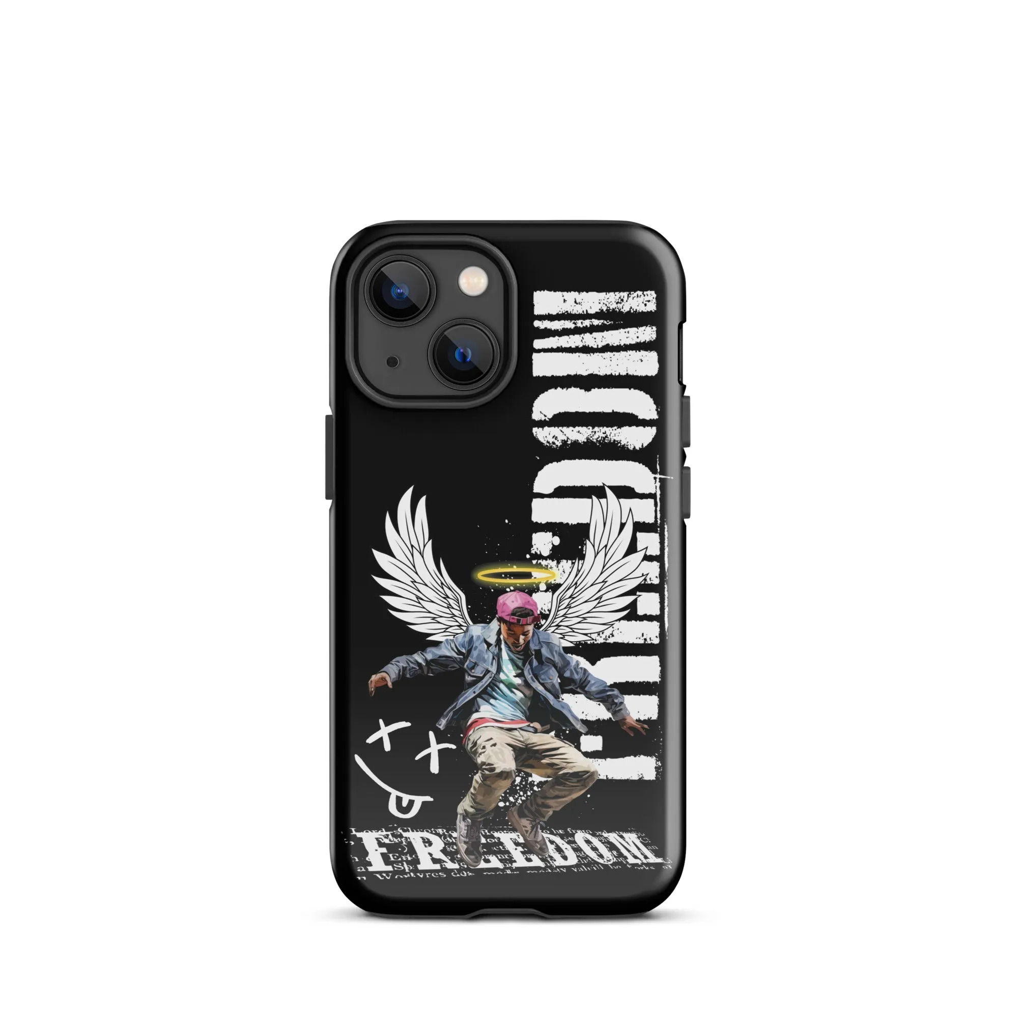 Freedom angel premium iPhone case