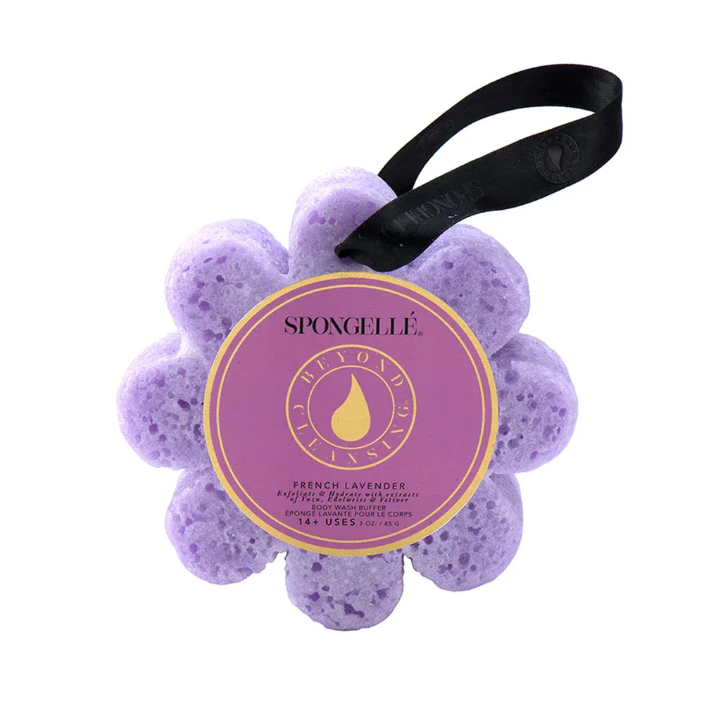 French Lavender Wild Flower Soap Sponge Spongelle