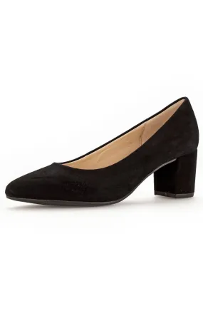 Gabor Court Black Heel