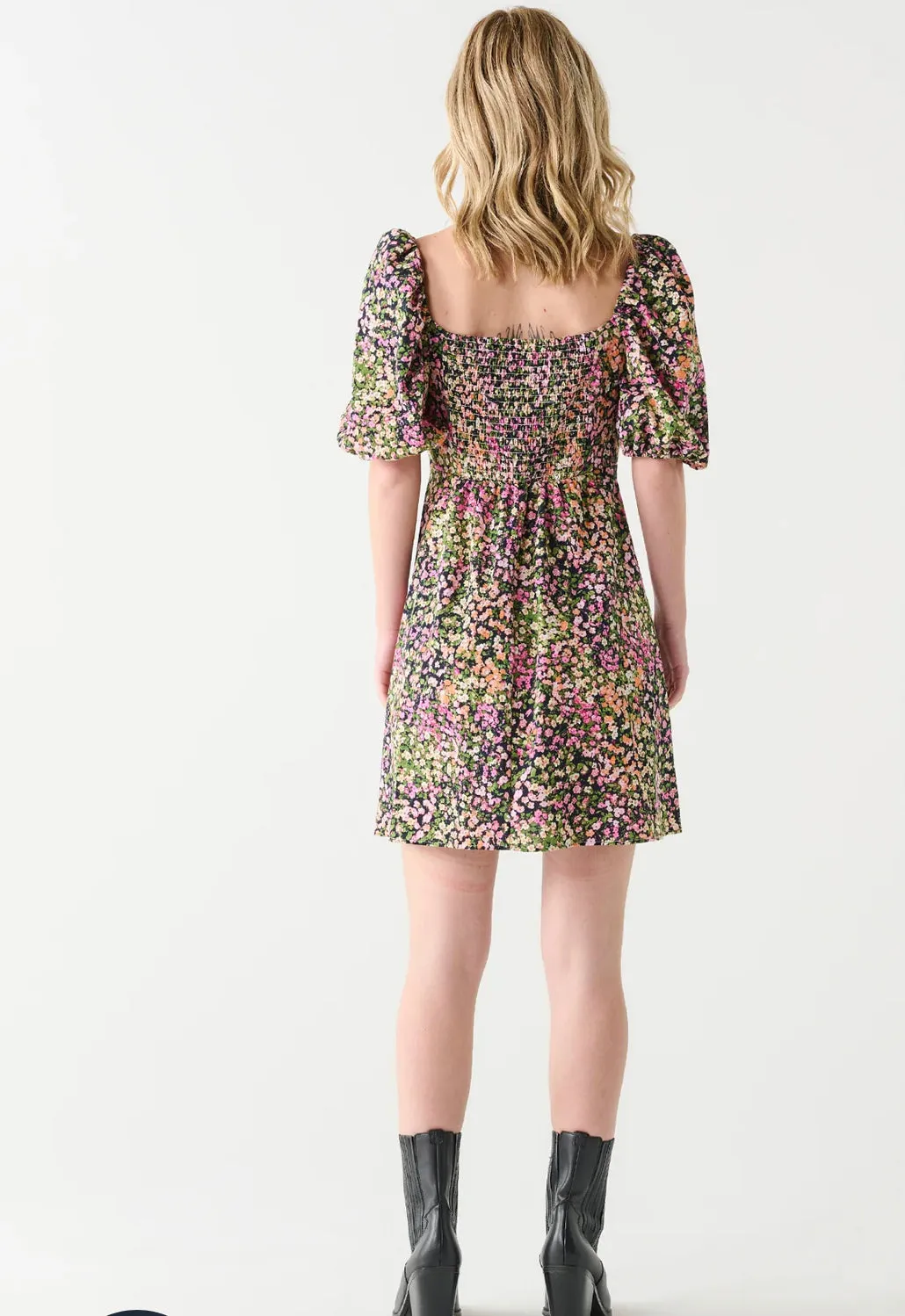 Garden Ditsy Floral Mini Dress