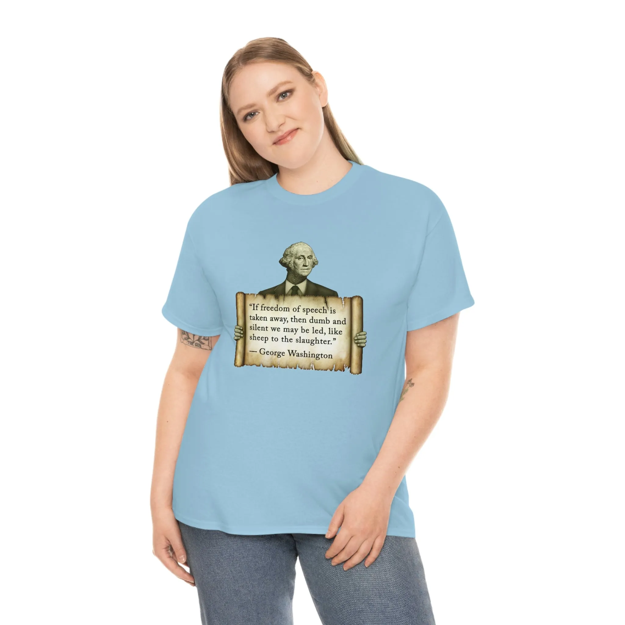 George Washington Freedom of Speech Unisex Tee