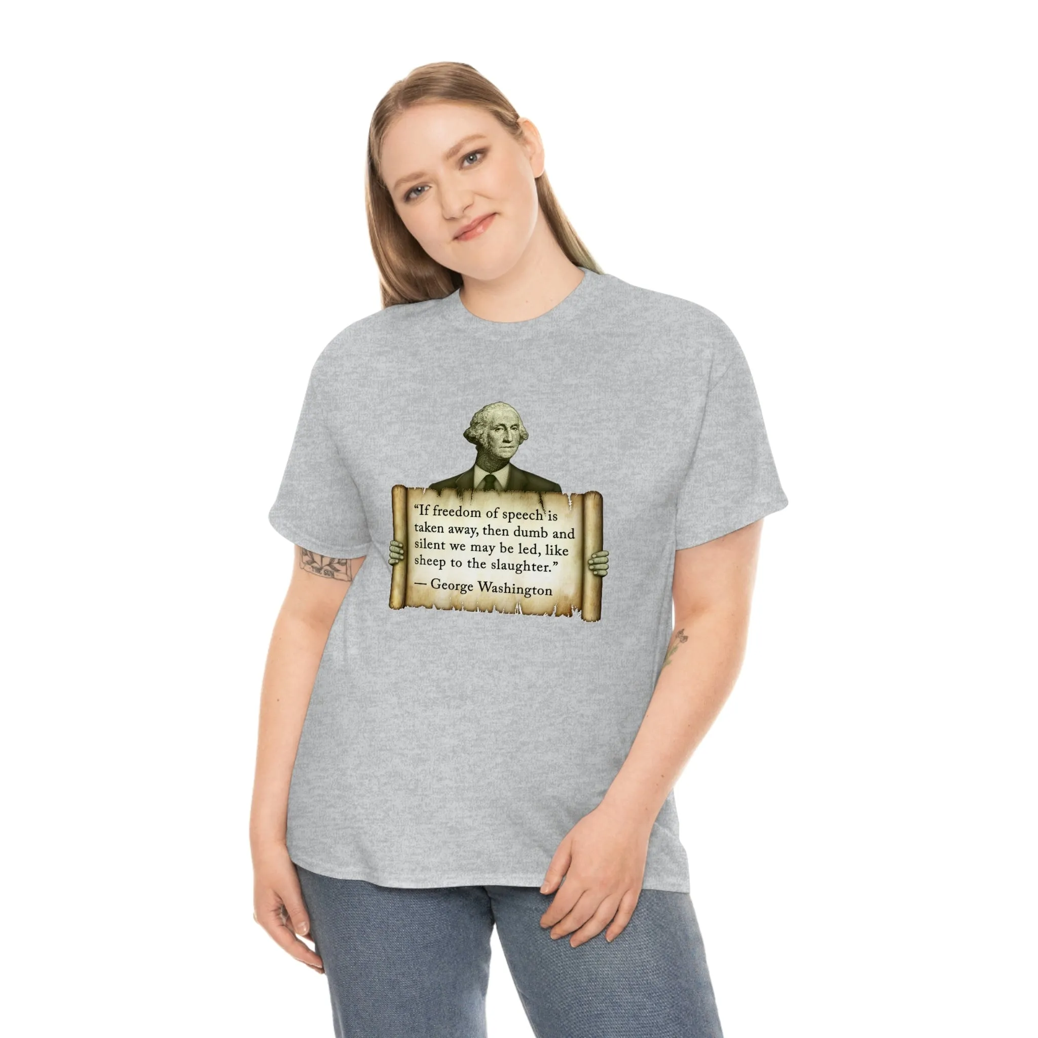 George Washington Freedom of Speech Unisex Tee