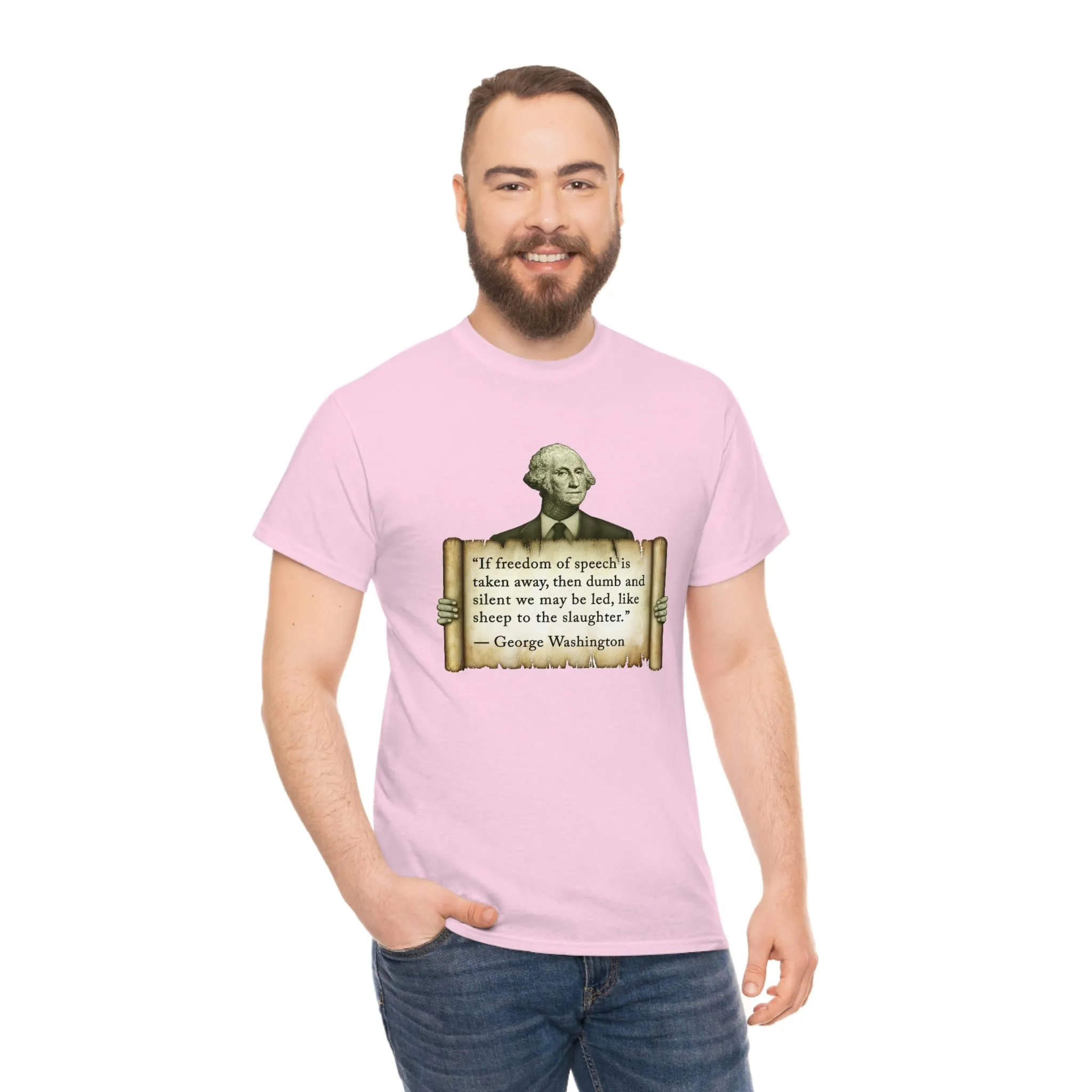 George Washington Freedom of Speech Unisex Tee